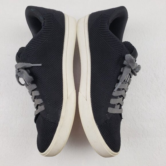 Kizik Irvine Knit Sneaker Women 6.5 Black Hands Free Casual Slip On Lace Up Shoe - Picture 6 of 12